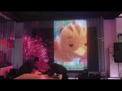 P50 led ekran dış mekan tel örgü ekran bina cephesi