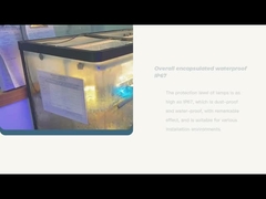 Yuvarlak 30mm SMD2835 Su Geçirmez Led Noel Işıkları Epistar