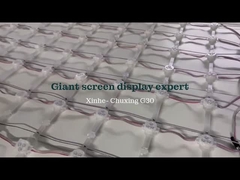 SMD5050 LED Nokta Işık 30mm Çap 3LED / Adet Şeffaf Kapak IP67 Su Geçirmez