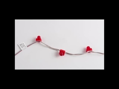 12 mm kare Pixel LED DMX512 RGB Tam Renkli 12 mm 0.3w DC12V LED Pixel Işık