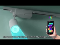 360 Düzenlenebilir Hareketli LED Yol Işıkları Modern Asya Tarzı Alüminyum Vücut İç Mağazalar Yemek Barları