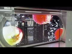 LED ekran Yüksek parlaklık Şeffaf LED Dijital Tabela Kendine Hizmet İşletme Reklam Di