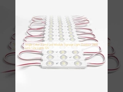 Tek Renkli 3 Smd Led Modülü İşaret Işığı Dış 2835 Lens 1.2w Işıklar 12v