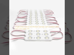 Tek Renkli 3 Smd Led Modülü İşaret Işığı Dış 2835 Lens 1.2w Işıklar 12v