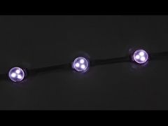 IP67 12v Kalıcı Noel Tatili Dış Mekan Nokta Aydınlatması 30mm Led Smd3535 Rgb Led Piksel Nokta Işığı