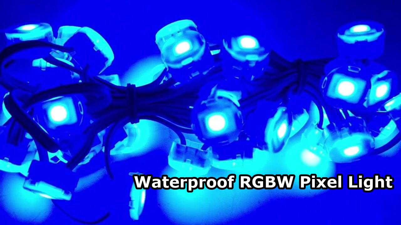 19.83mm 5V SMD5050 IP67 0.4W Waterproof LED Point Light Flexible 120 Beam Angle PC Material Lighting