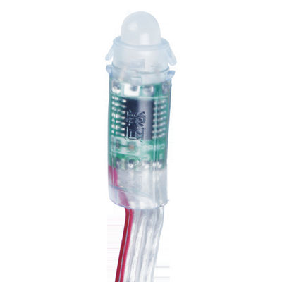 RGB Full Color Led Pixel Lights 12MM Led Pixel Strings 0.3W IP67 Internal Protection