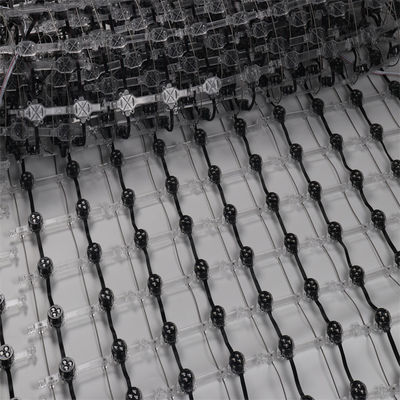 Outdoor Flexible LED Mesh Screen for Advertising Stage Background P100 DC12V RGB Display Screen