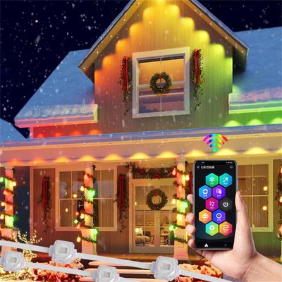 Outdoor Christmas Decoration 160 Led RGBW SMD5050 Eave Lights with Remote Control