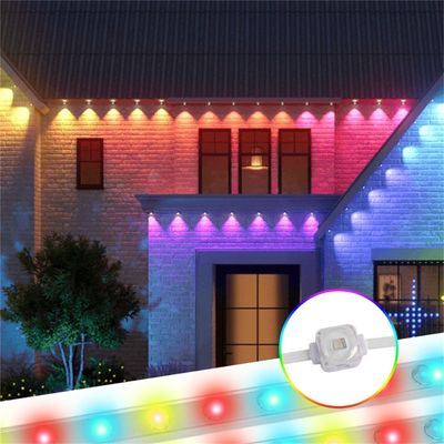 12lm High Lumens IP67 Rated LED Eaves Lights for Christmas Outdoor Lighting