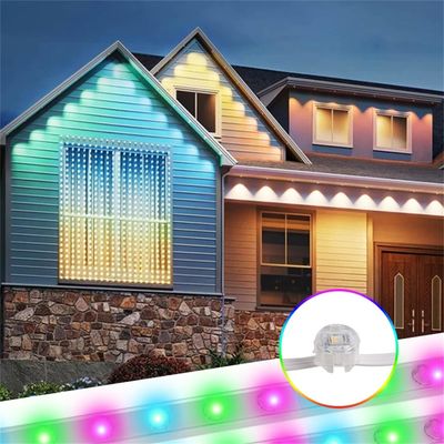 20mm RGBW LED Eaves Light for Outdoor Christmas and Halloween Decorations 30000 Hours Lifespan