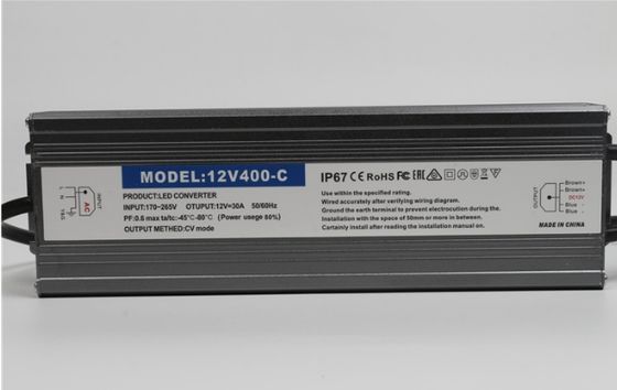 IP65 Rainproof Waterproof Light Driver Bench Transformers Switching 220V-24V  Led Power Supply