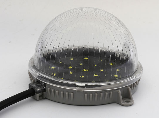 100mm 24V SMD3535 RGB IP67 Waterproof LED Point Light with DMX512 Control and 180° Beam Angle