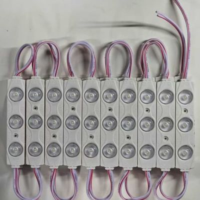 Super Bright 3LED Injection Led Module 12V Waterproof IP65 1.5w LED Modules Lighting for Signage Advertisement