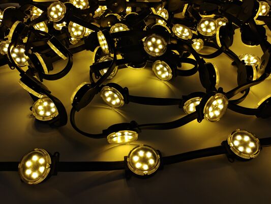 50mm IP67 Waterproof RGBW LED Pixel Light with DMX512 Control for Outdoor Building Facade Decoration