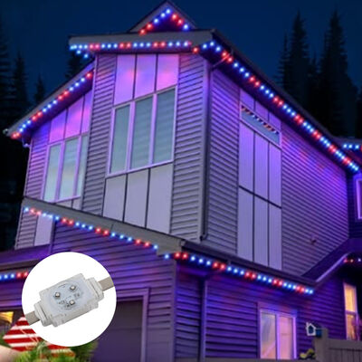 RGBW PC Material 40mm 48V LED Point Light SMD3535 IP67 Waterproof Flexible Lighting 
