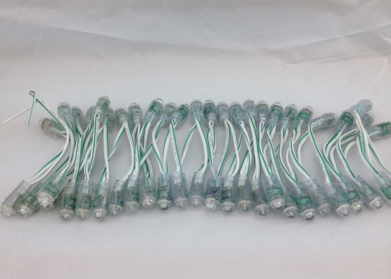 IP65 12MM Green Color DC5V Staw Hat LED Pixel Light ,  LED Sign Light