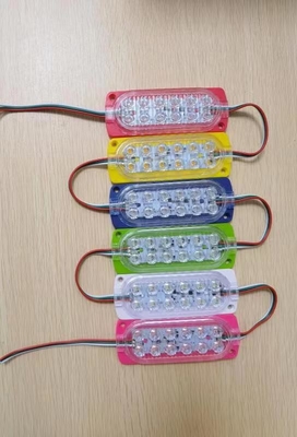 12V 24V 2835 LED Modülü Yüksek Güçlü Suya Dayanıklı 12 LED, Araba Kamyonu için