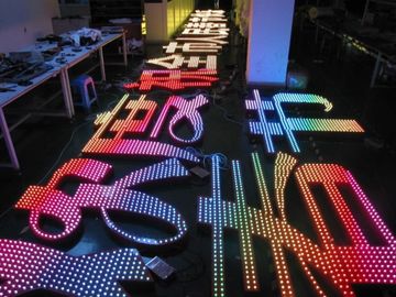 IP67 12mm 5V RGB Tam Renkli Led Modüller Açıkhava Reklamcılık Aydınlatma İşaretleri için