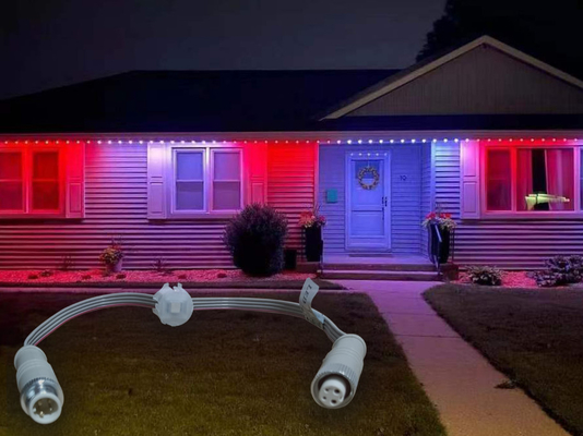 20MM 30MM Kalıcı Tatil Işık 5050 Rgb Rgbw 1903 2904 IC Led Piksel Noktası Akıllı Ev Dış Noel Işık