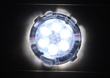 Yeşil 30mm IP67 6 Ledli Pixel Dize Işıkları DC24V 0.6W Tayvan Epistar ile