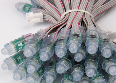 Pvc Shell + Pu İçeren Tam Renkli Dc5v Rgb 0.3w 12mm Led Piksel