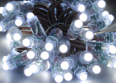 DC5V 0.3w Açık Epistar Çip Rgb 12mm Led Piksel Telleri hafif IP67 işareti