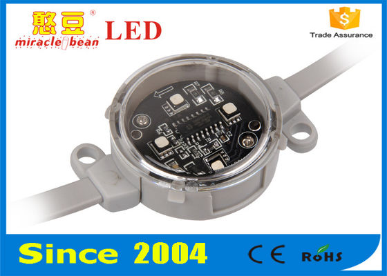 40mm RGB Piksel Nokta Işık DMX512 IP67 Su Geçirmez 120° Işın Açısı UV Dayanımlı