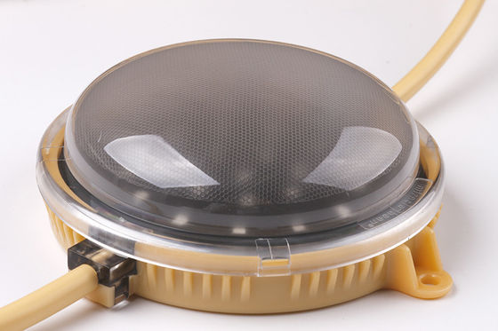 100mm 24V IP67 Su geçirmez LED Nokta Işığı, 180° ışın açısı ve UV Dirençli PC Malzemesi