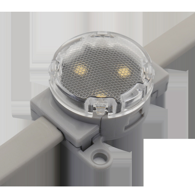 Özelleştirilmiş IP67 LED Nokta Işığı 0.6W 12V 30mm SMD3535 Dış Mekan Tek Renk
