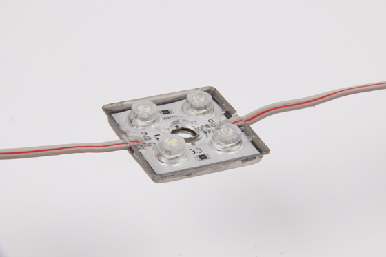 Açık hava reklam kutusu için su geçirmez DC 12V 1 LED 42LM 0.75W Soğuk Beyaz LED Modülü