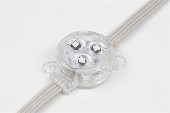 Dış Mekan Su Geçirmez IP67 LED Nokta Işık DC12V 0.75W 30mm Tek Renkli SMD3535