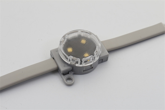 IP67 DMX512 DC24V 1W LED Nokta Işık RGBW SMD3535 30mm Reklam İçin Suya Dayanıklı