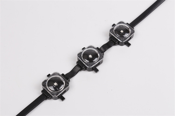 RGBW SMD3535 LED Nokta Işık DMX512 IP67 DC5V 25mm 0.4W Dış Mekan Su Geçirmez