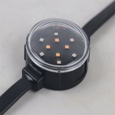 Outdoor Decoration 2W Smd3535 DMX512 DC24V 50mm Point LED Light IP67 RGBW