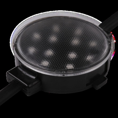 IP67 RGBW 2.5W Smd3535 DMX512 DC24V 50mm Nokta LED Işık Mucize Fasulye