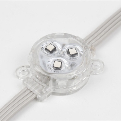 DC5V 30mm RGB LED Nokta Işık IP67 Su Geçirmez 0.75W DMX512 Smd3535