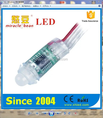 Profesyonel Kalite ile DC5V 12mm Su Geçirmez LED Piksel Işık WS28110.3W RGB Piksel LED