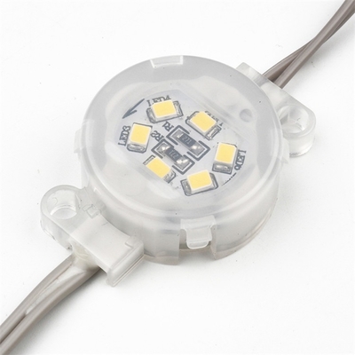 0.5W Smd2835 DC12V 30mm Tek Renkli LED Nokta Işık Dış Mekan Su Geçirmez IP67