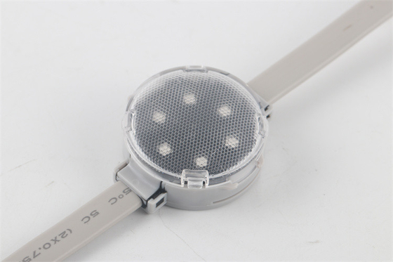 IP67 LED Nokta Işık 1.8W DC15V 40mm Smd3535 DMX512 3RGB+3W Sinyal Piksel Işık Noktası Kaynağı