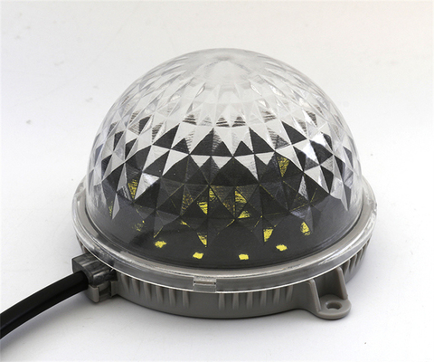 80MM 24V Su geçirmez DMX Çok Renkli Dekorasyon Noel Tatil Manzara Işığı RGB Piksel LED Işıklandırma