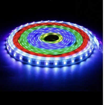 5050 24V IP65 RGB RGBW LED Çizgi Işık Esnek 60Leds/M Yüksek Güçlü LED Işıklar