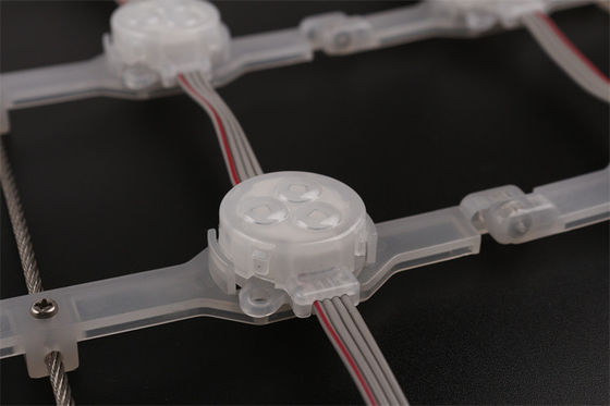 IP65 RGB 30mm LED Mesh Ekranı Dış Su geçirmez Reklam Ekranı LED ızgara Ekranı
