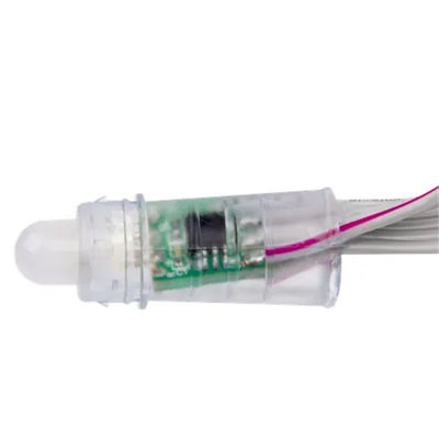 LED Piksel Işıkları 0.2W DC12V IP67 Tek Renkli 9mm Dış Suya Karşıt Reklam Kanalı Mektupları