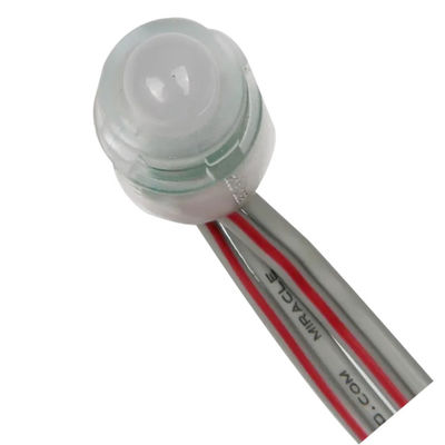 Tek Renkli LED Piksel Işıkları 0.2W DC12V IP67 9mm Dış Suya Karşıt Reklam Piksel Işığı