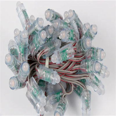 RGB LED Piksel Işıkları 0.3W DC5V IP67 12mm Dış Suya Karşıt Reklam Piksel Işıkları