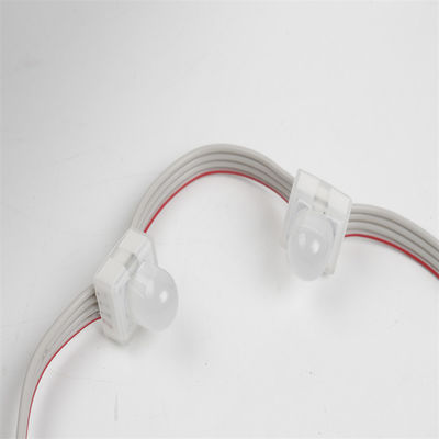 IP67 Su geçirmez 5V 12V Kare12mm Işık RGB Tel Noel LED Işık RGB LED Piksel