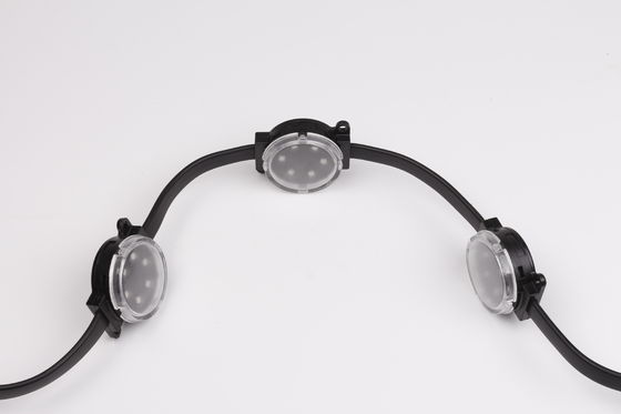 40mm Rgb Rgbw Dc12v Dot Pixel Dışarıda Led Point Dmx Pixel Led Dot Light For Facade Building