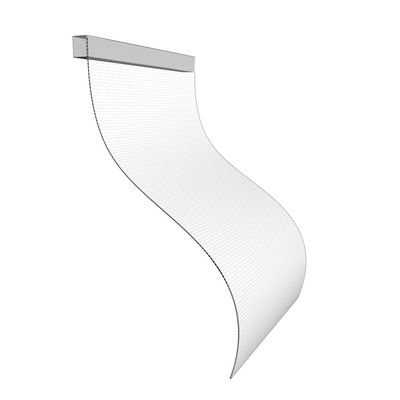 DC5V P8 Flexible Transparent LED Screen For Window And Glass