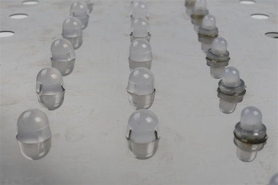 Dış Çevre LED Piksel Işığı 12mm DC5V RGB Tam Renk 0.3W Reklam için